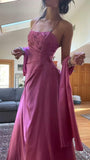 Strapless A Line Formal Dresses Long Evening Dress Woman Elegant Prom Dress HZ0311