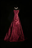 Sweetheart Satin A Line Prom Dresses Beaded Formal Evening Dress Formal Dress HZ0311