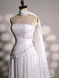 Elegant A line Strapless Blue Evening Dress Women Party Long Formal Dresses Prom 16 Birthday Party Ladies Gown HZ0311