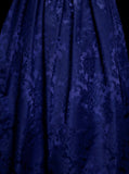 Vintage Ball Gown Royal Blue 1980s With Appliques College Formal Outfit Prom Graduation Dresses For Teens HZ0311