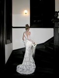 Mermaid Lace Wedding Dress With Straps Fairytale Brides Gown Wedding Dresses HZ0311