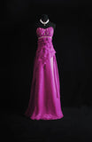 Retro A Line Sweetheart Chiffon Prom Dresses With Beadings Inspiration Party Gowns Princess Formal Dress HZ0311