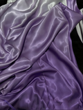 Modest Mermaid V Neck Grape White Ombre Slit College Formal Outfit Long Prom Graduation Dresses For Teens HZ0311