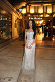 Modest Senior Prom Dresses High Schools Inspiration Mermaid Sweetheart Champagne Sequin Semi Formal Grad Long Prom Dress For Teens HZ0311