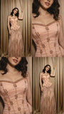 Pretty A line Sweetheart Pink With Beaded Bodice Long Prom Dresses Formal Dress 18th Birthday Outfits Party Gowns HZ0311