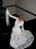 Mermaid Lace Wedding Dress With Straps Fairytale Brides Gown Wedding Dresses HZ0311