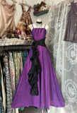 Charming A Line Spaghetti Strap Grape With Cape Long Prom Dresses Evening Outfits Formal Dress HZ0311