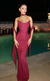 Elegant Sexy Mermaid Sweetheart Chiffon Prom Dresses Formal Summer Wedding Guest Outfit Birthday Outfits HZ0311