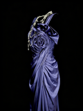 Modest Night Aesthetic Sheath Square Neck Grape Satin College Formal Outfit Long Prom Graduation Dresses For Teens HZ0311