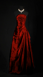 Stunning Navy Blue Strapless Beaded Long Prom Dresses Evening Formal Dress HZ0311