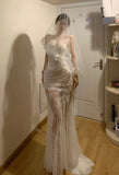 Elegant Prom Dress Sweetheart Pleated Wedding Dress Gala Gown Evening Dresses HZ0427