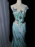 Stunning Prom Dress Strapless Pleated Evening Dresses Gala Gown Birthday Party Outfits HZ0427