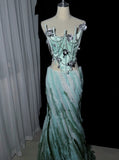 Stunning Prom Dress Strapless Pleated Evening Dresses Gala Gown Birthday Party Outfits HZ0427