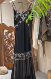 Stunning Prom Dress Black Spaghetti Straps Beading Birthday Party Outfits Evening Dresses Gala Gown HZ0427