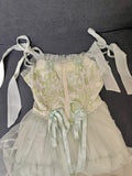 Pretty Homecoming Dress Spaghetti Straps Pleated Tulle Short Prom Dress Back to School Outfits Birthday Party Dress HZ0427