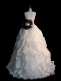 Beautiful Ball Gown Spaghetti Strap White Tulle Long Prom Dresses Inspiration Evening Gowns Formal Dress HZ0311