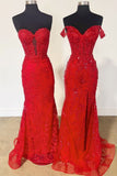 Lace Appliques Sweetheart Keyhole Trumpet Long Prom Dress Formal Gowns Inspo Evening Outfit HZ0311