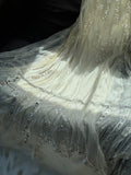 Shiny Prom Dress Spaghetti Straps Tulle Sequins Evening Dress Long Cocktail Outfits Gala Gown HZ0427