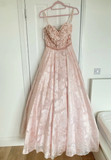 Sweet Prom Dress Sweetheart Beading Evening Dress Long Party Outfits Gala Gown HZ0427