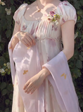 Charming Imperial Prom Dress Crew Neck Pleated Print Gala Gown Evening Dress Party Outfits HZ0427