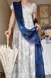 Beauty Imperial Prom Dress Square Neck Pleated Print Gala Gown Evening Dress Party Outfits HZ0427