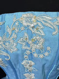 Beauty A Line Prom Dress Light Blue Spaghetti Straps Ruffle Formal Gown Evening Dress 18th Outfits HZ0427