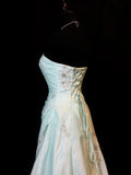 90s Retro Prom Dress Strapless Pleated Formal Gown Evening Dress 18th Birthday Outfits HZ0427