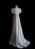90s Retro Prom Dress Square Neck Imperial Dress Formal Gala Gown Evening Dress Party Outfits HZ0427