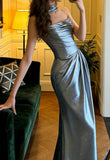 Elegant Prom Dress Strapless Beading Pleated Gala Gown Evening Dress Formal Outfits HZ0427