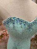 Beauty Prom Dress Sweetheart Mermaid Gala Gown Evening Dress Birthday Party Outfits HZ0427
