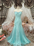 Beauty Prom Dress Sweetheart Mermaid Gala Gown Evening Dress Birthday Party Outfits HZ0427