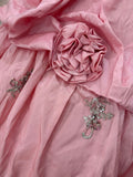 Charming Ball Gown Pink Spaghetti Straps Pleated Evening Dress Quinceanera Dress 18th Birthday Prom Gown HZ0427
