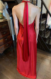 Beauty Prom Dress Satin Halter Gala Gown Evening Dress Graduation Dress HZ0427