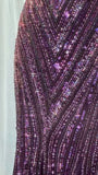 Mermaid Purple Luxury Gorgeous Beading Fashion Elegant Long Prom dresses Formal Evening Party Gown Vestidos De Dia HZ0311