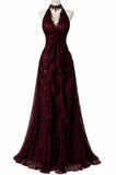 Vintage Black Elegant Vintage Prom Party Gown Evening Dress Princess Formal Dress HZ0311