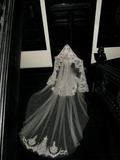 Princess Wedding Dresses Mermaid High Neck Lace Tulle Bodice Brides Dress Style For Brides Fitted Long Bridal Gowns HZ0311