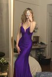Burgundy Mermaid Long Prom Evening Dress Formal Gowns Inspo Evening Outfit HZ0311