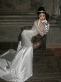 Sexy Mermaid Halter White Wedding Dress With Pearls Fairytale Brides Gown Wedding Dresses HZ0311