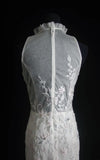 Retro Mermaid Scoop White With Appliques 2000s Long Prom Dresses Inspo 19th Birthday Outfits Formal Dress HZ0311
