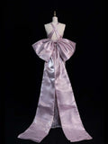 Stunning Mermaid Scoop Pink Sequined Prom Dresses Inspiration Evening Dress Princess Graduation Gown HZ0311