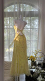 Unique Yellow Prom Dresses Long Beaded Open Back Prom Outfit Vestidos De Dia HZ0311