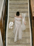Simple Mermaid Off The Shoulder Tulle White Wedding Dress With Pleated Ruched Fairytale Brides Gown Wedding Dresses HZ0311