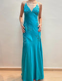 Modest Mermaid Spaghetti Strap Grape Lace Backless Satin Evening Dresses High School Teens Senior Night Dance Prom Outfits HZ0311