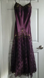 Retro Mermaid Spaghetti Strap Lace Grape With Beads Evening For Women Party Dresses Long Formal Prom Dresses 21st Birthday Gowns HZ0311