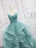 Elegant Quinceanera Dress Sweetheart Tulle Long Prom Dress Sweet 16 Dress Corset Long Formal Dress HZ0311