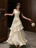 Elegant Women Mermaid Spaghetti Strap Package Hip Party Dress Stylish Women Skinny Bodycon Prom Dresses HZ0311