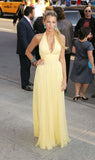 Celebrity Dresses A Line Chiffon Deep V Neck Pleat Prom Dresses Evening Formal Gowns HZ0311