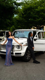 Modest Senior Prom Dresses High Schools Inspiration Mermaid Sweetheart Royal Blue For Black Girls Semi Formal Grad Long Prom Dress For Teens HZ0311