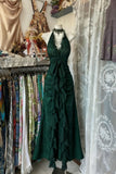 Vintage Black Elegant Vintage Prom Party Gown Evening Dress Princess Formal Dress HZ0311