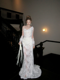Mermaid Lace Wedding Dress With Straps Fairytale Brides Gown Wedding Dresses HZ0311